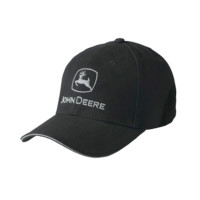Casquette noire John Deere