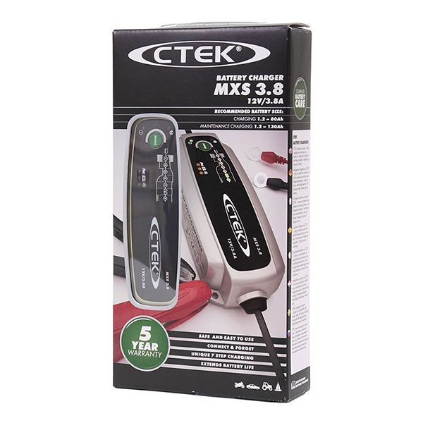 Chargeur Ctek MXS 3.8 12V - WEBSHOP Groupe PAYANT