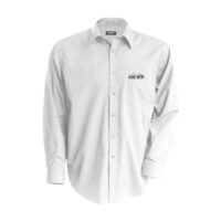 Chemise blanche manches longues brodée Loc Btp