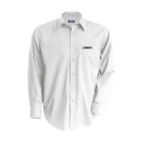 Chemise blanche manches longues brodée Modloc