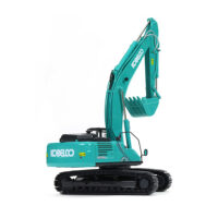 Maquette Pelle sur chenilles SK350LC-10 Kobelco