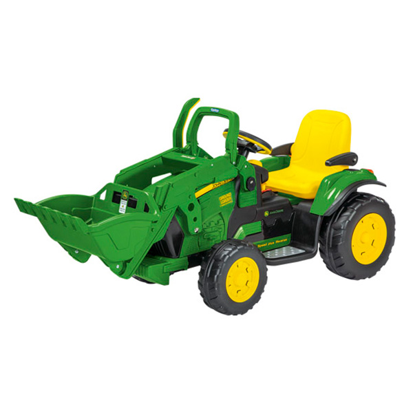 Tracteur électrique avec godet John Deere