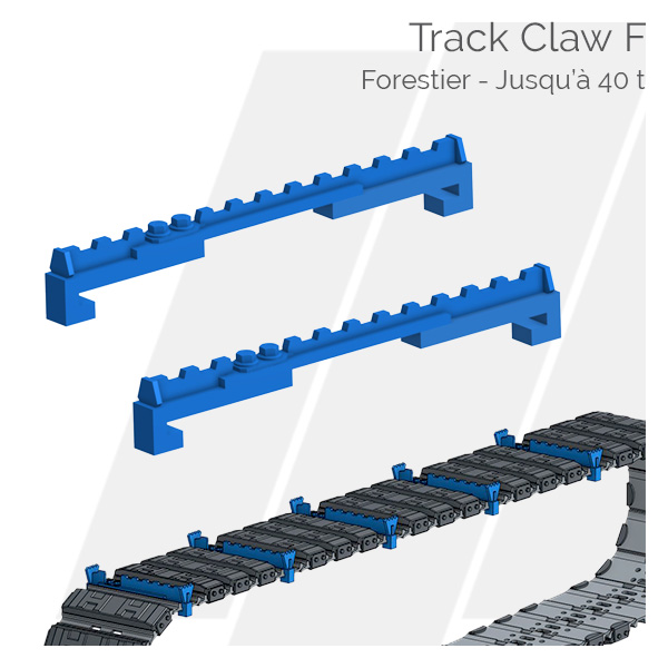 Crampons pour tuiles Track Claw F Hettec