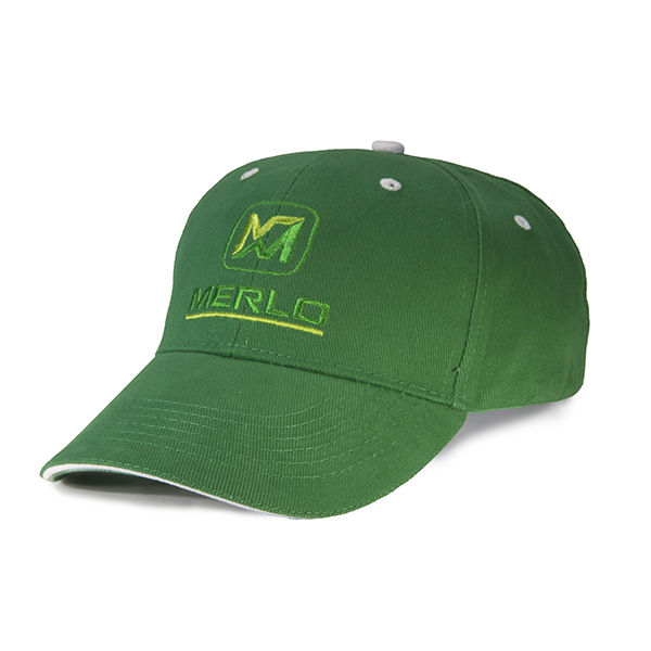 Casquette verte Merlo