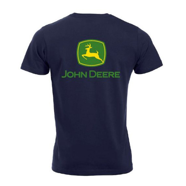 T-shirt bleu foncé John Deere