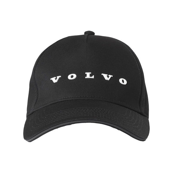 Casquette noire logo Volvo