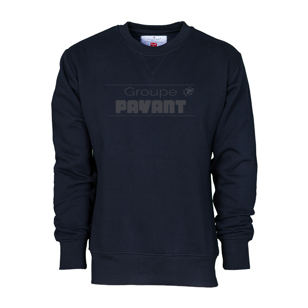 Sweat bleu marine Groupe PAYANT