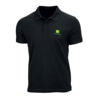 Polo John Deere noir