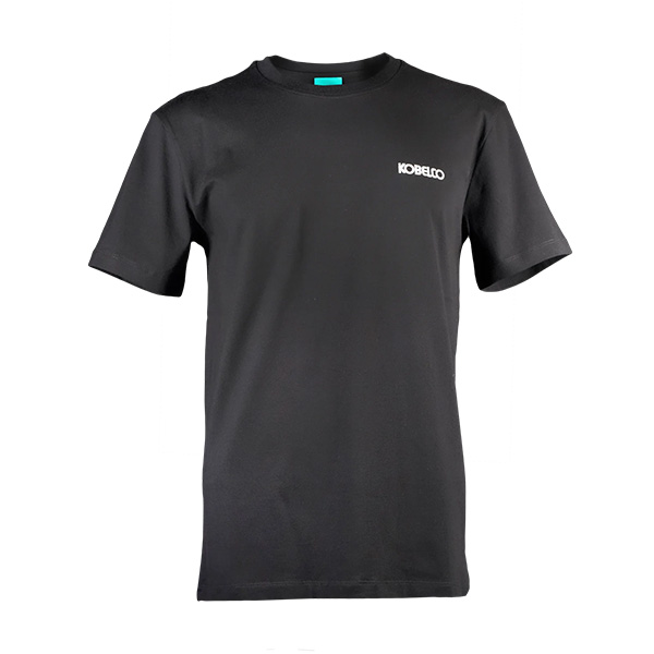 T-shirt noir Kobelco