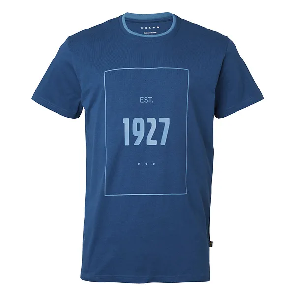 T-shirt bleu 1927 Volvo
