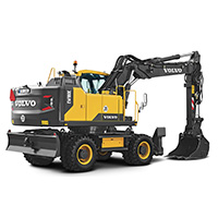 Volvo - Pelles sur pneus Volvo Pelle sur Pneus EW180E