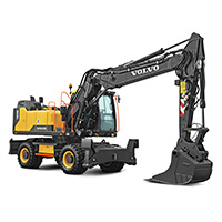 Volvo - Pelles sur pneus Volvo Pelle sur Pneus EW220E
