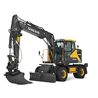 Volvo - Pelles sur pneus Volvo Pelle sur Pneus EWR150E