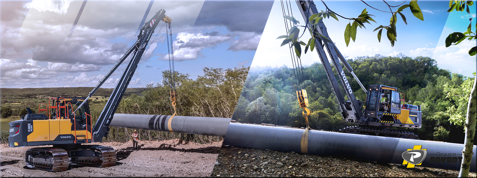pipelayers-volvo Pipelayers / Poseurs de canalisation Volvo - Groupe Payant