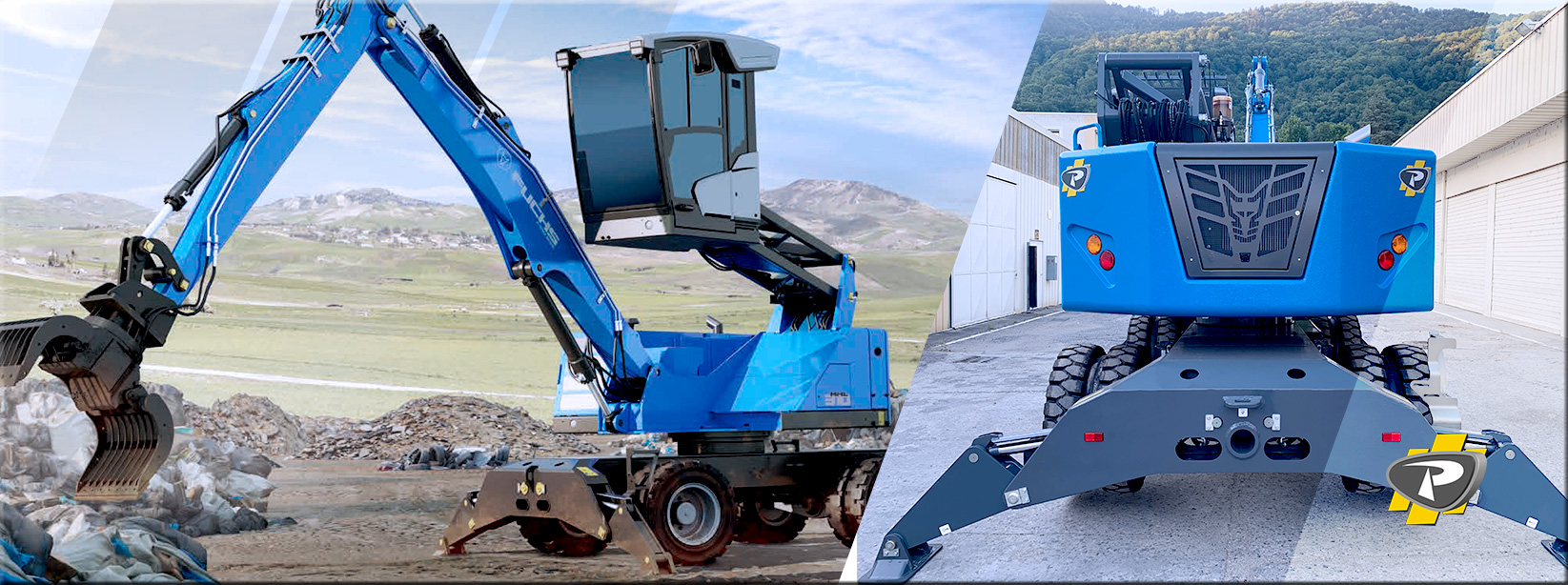 Fuchs-MHL310-B Images Pelle Recyclage Terex FUCHS MHL310 - Groupe Payant
