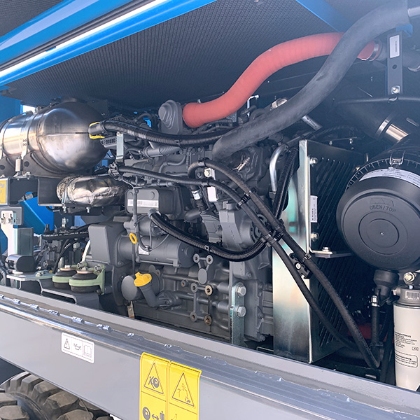 Fuchs : MHL310 MHL310 - Vue du moteur