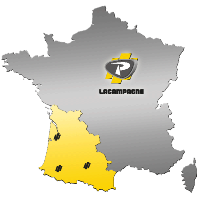 Territoire de la société LACAMPAGNE