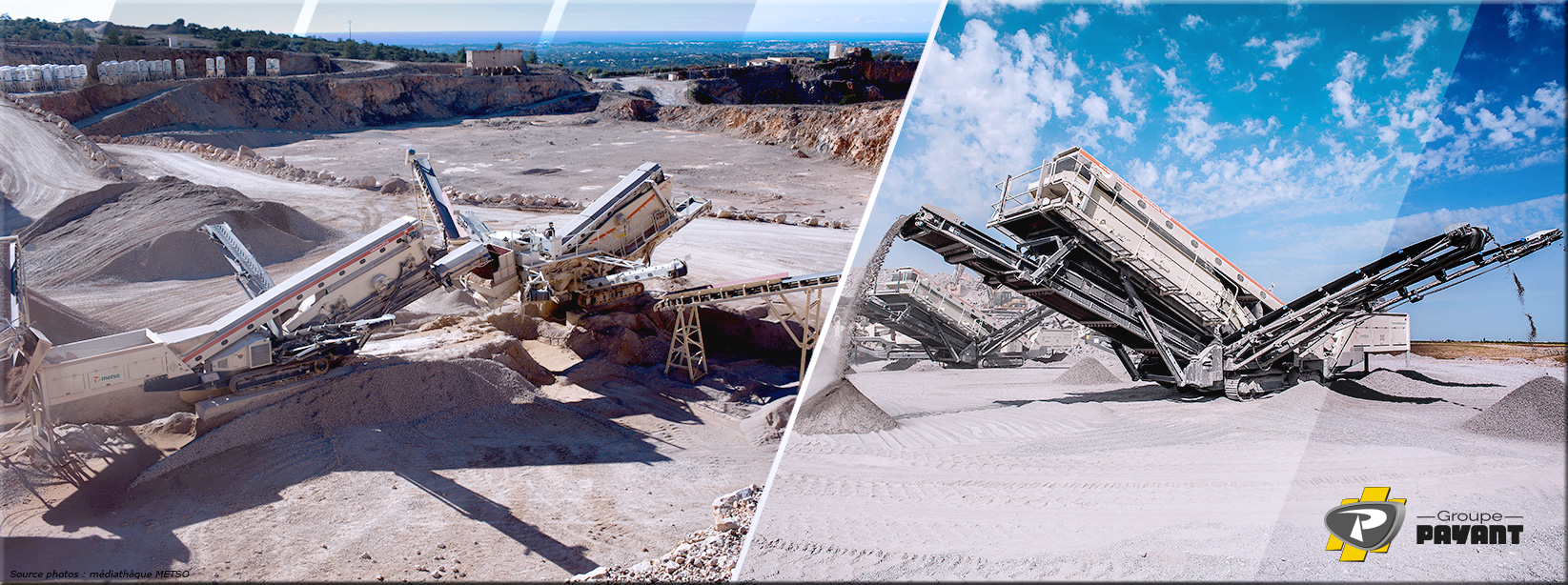 Images Gamme des Cribles Mobiles Lokotracks METSO