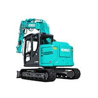 midi-pelle-SK75SR-7-double-deport-Kobelco Midi pelle SK75SR-7 à double déport Kobelco