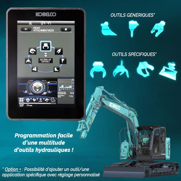 sk140srlc-7-gestion-des-outils SK140SRLC-7 : gestion des outils améliorée et facilité