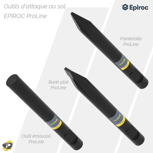 Outils d'attaque au sol ProLine EPIROC