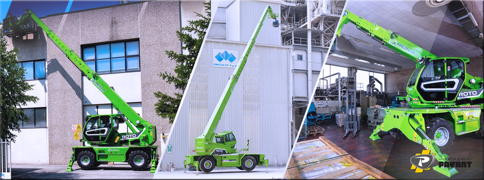 Telescopiques-rotatifs-ROTO-Merlo Télescopiques Rotatifs ROTO Merlo
