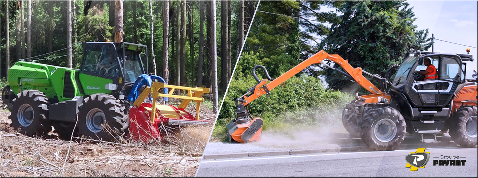 Tracteurs de Manutention TreEmme Merlo - Porte-outils et Entretien paysager