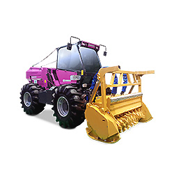 Tracteur de manutention porte-outils TreEmme MM350X Merlo