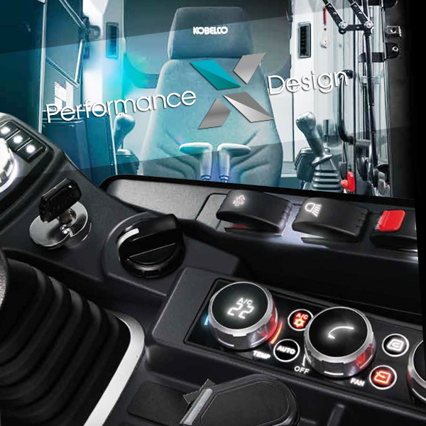 ed160br-7-cabine-confortable-ergonomique-et-elegante Cabine ED160BR-7 Kobelco - Performance X Design