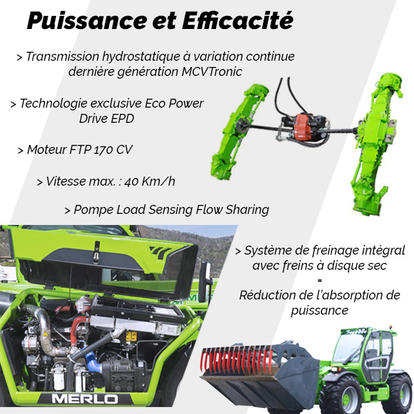 TF65.9 Merlo - Puissance et efficacité