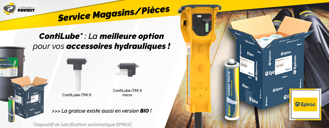 Système ContiLube II Epiroc - Magasins Groupe PAYANT Système ContiLube II Epiroc - Magasins Groupe PAYANT
