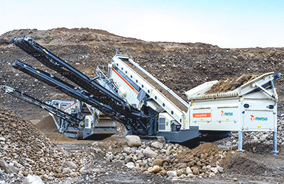 Crible mobile ST4.10 Lokotrack Metso