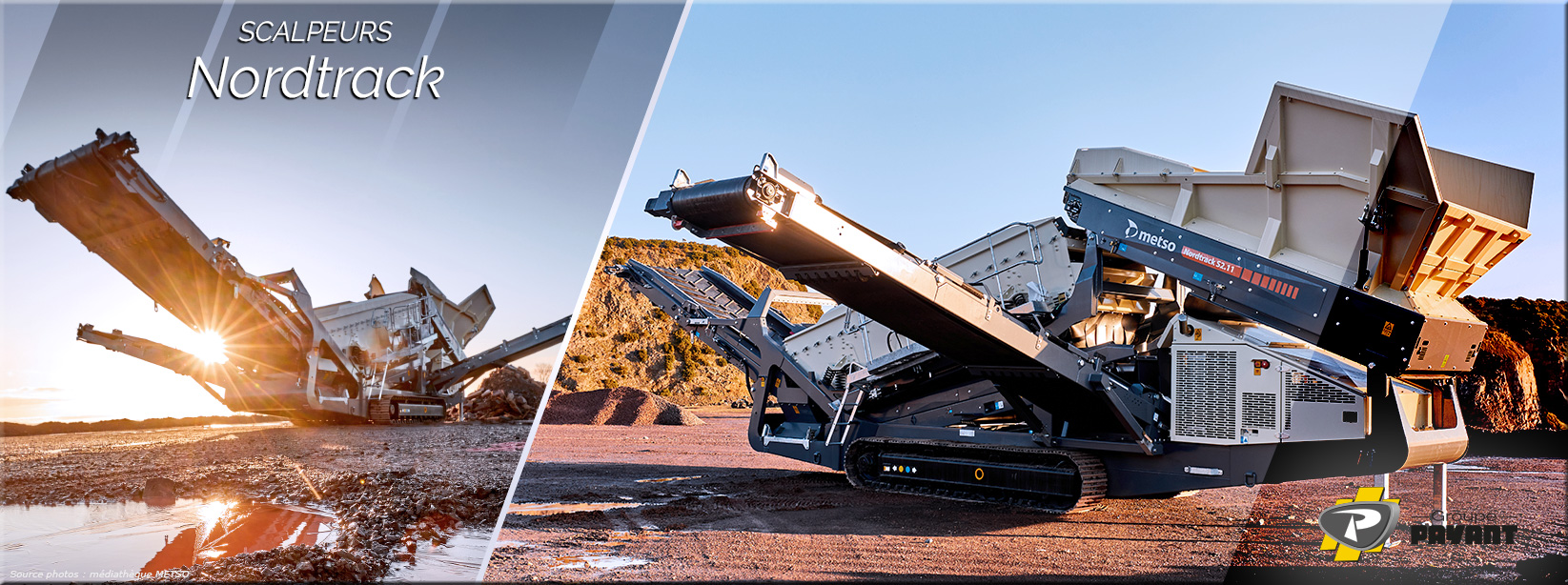 Cribles scalpeurs mobiles Nordtrack Metso Outotec Cribles scalpeurs mobiles Nordtrack Metso Outotec