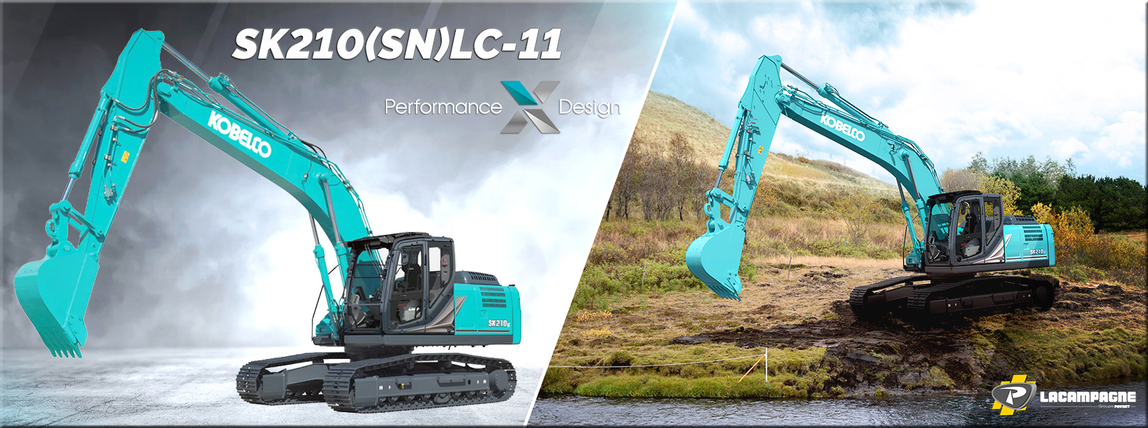 Pelle sur chenilles SK210(SN)LC-11 Kobelco