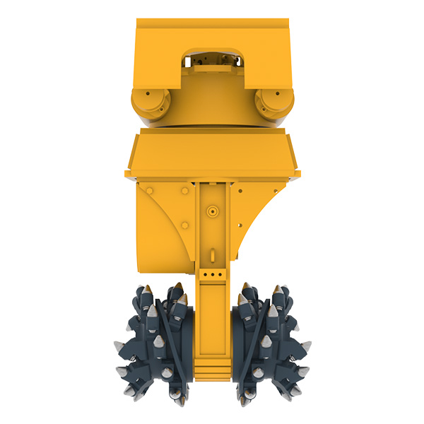 Fraise transversale avec rotation hydraulique ERC 250 Epiroc