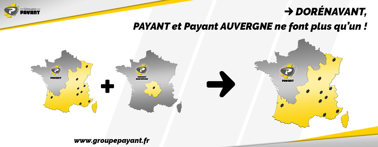 Payant et Payant Auvergne fusionnent !