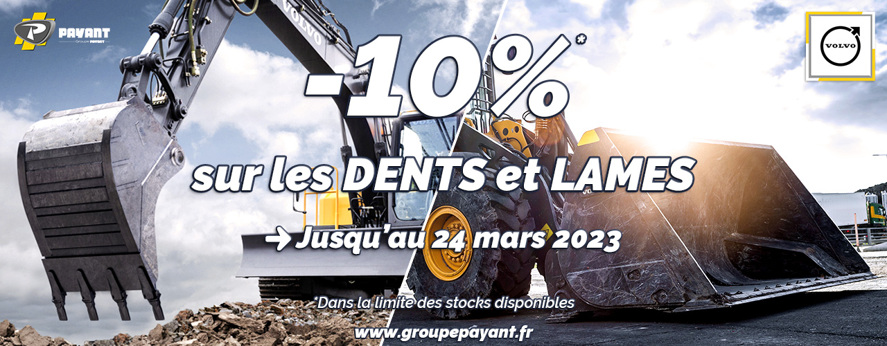 Promotion Dents et Lames Volvo - Mars 2023