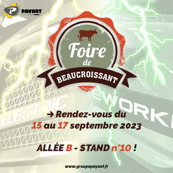 Foire de Beaucroissant septembre 2023