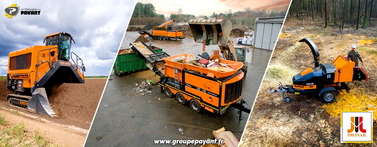 Matériels pour le traitement des déchets PRONAR - Groupe PAYANT