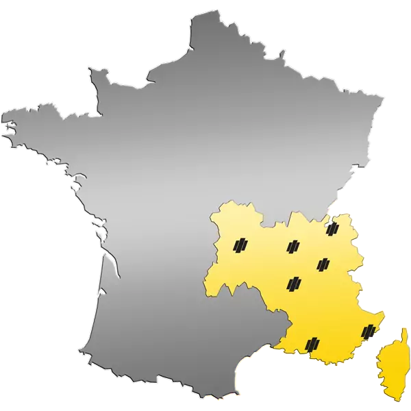 Zone de distribution exclusive VOLVO CE avec PAYANT