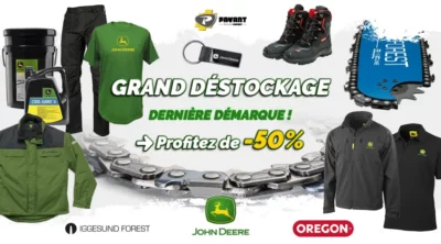 Grand déstockage sur l'univers forestier - Dernière démarque