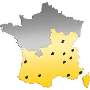 Zone de distribution exclusive VOLVO CE avec PAYANT