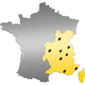 Rayon d'action de la société PAYANT