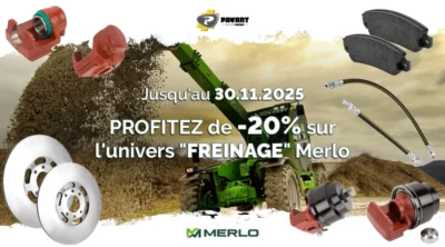 Opération freinage MERLO avec Payant