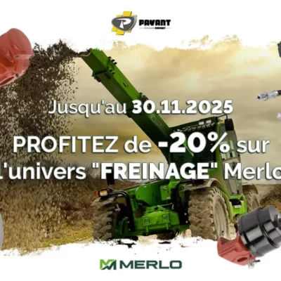 Opération freinage MERLO avec Payant