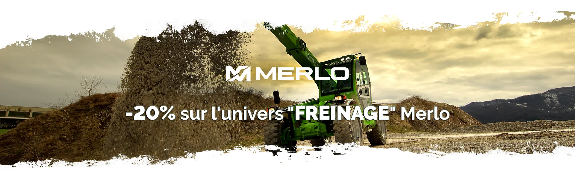 Promo sur l'univers freinage MERLO 2025
