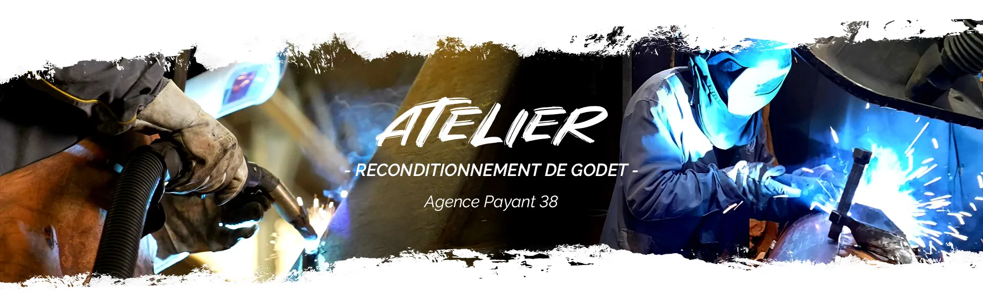 Service technique atelier : Reconditionnement de godet avec Payant 38
