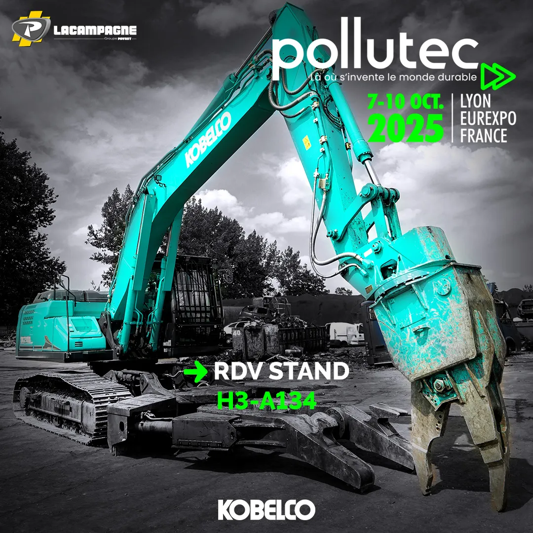 POLLUTEC 2025 avec KOBELCO