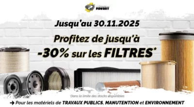 Promotion sur les filtres avec le Groupe PAYANT