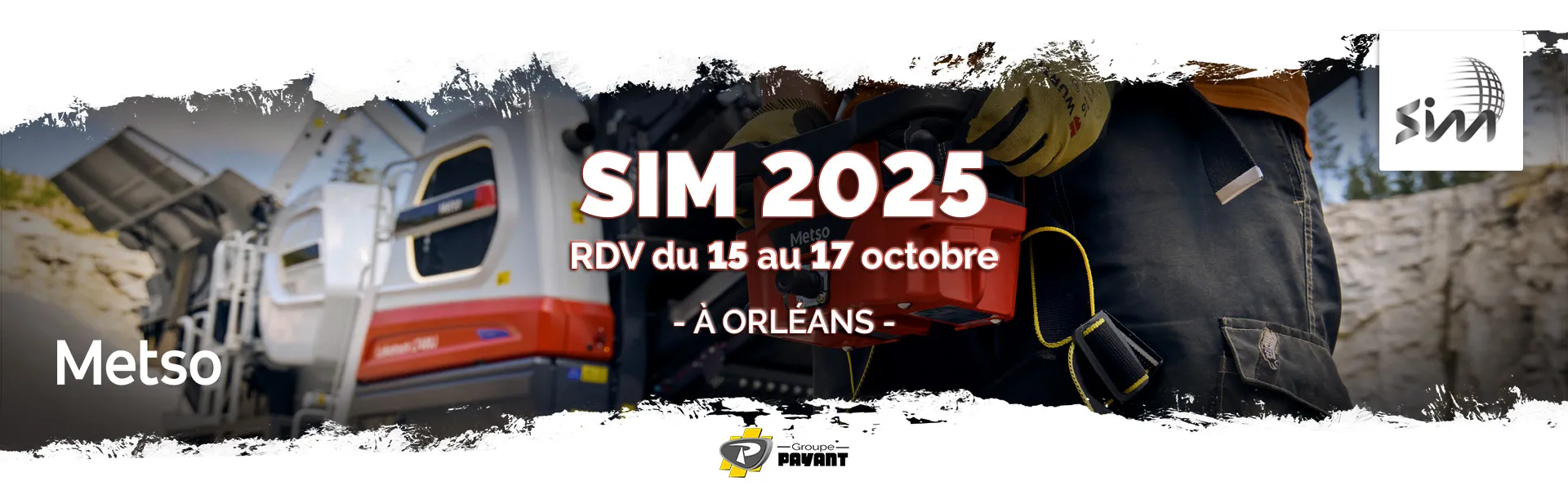 Salon SIM 2025 avec METSO